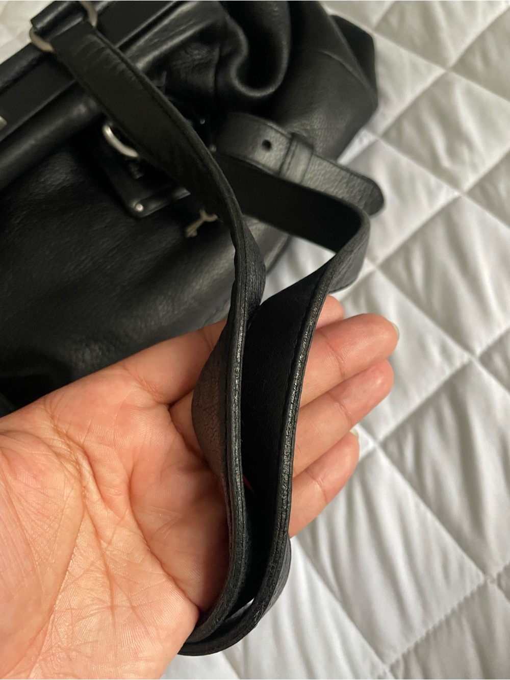 Prada Vintage Clasp Shoulder Bag - Picture 6 of 13